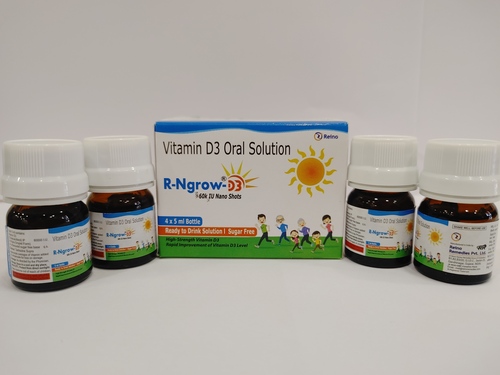 Vitamin D3 Oral Solution 60000  I.U