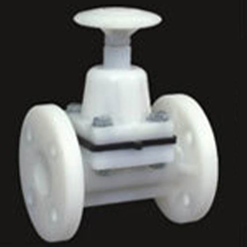 Diaphragm Valve - PP/HDPE/PVDF Body, 1/2"-4", Flanged Ends, 150 PSI, Soft Seated, Flow Control