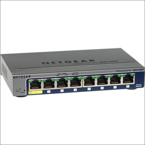 158x105x27mm 8 Port Gigabit Smart Managed Plus Switch