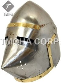 Medieval Armor Helmet Helmet Knight Helmet Crusader Helmet Ancient Helmet Bascinet Helmet AH0123