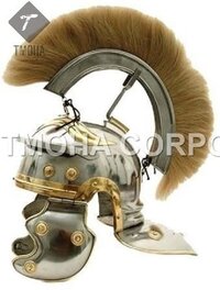 Medieval Knight Helmet - 18 Gauge M Steel, 9 Inch Inner Diameter | Antique Imitation Style, Handmade Hammered Finish, Standard Size For Adults