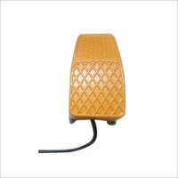 Metal Foot Switch - Metal Body, 500g, Yellow Color Coating | 250vac Max Voltage, 10a Current Rating, Easy Installation, Rust Proof