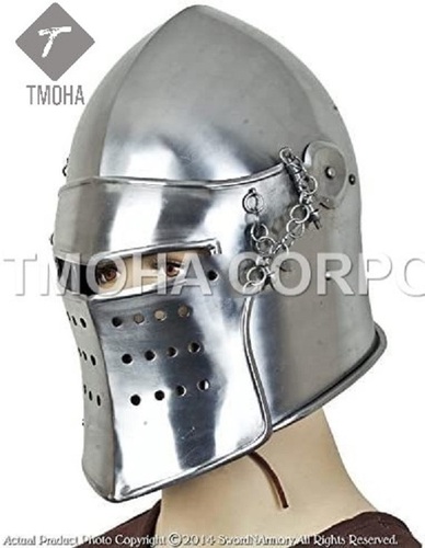 Medieval Armor Helmet Helmet Knight Helmet Crusader Helmet Ancient Helmet Barbuta Helmet AH0129