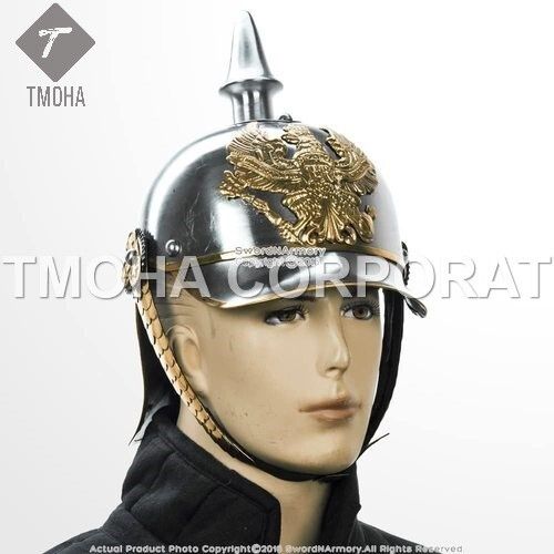 Iron Medieval Armor Knight Crusader Ancient German Pickelhauble  Helmet