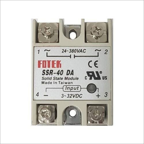 Dc To Ac Solid State Relay Rated Voltage: 24-380 Volt (V)