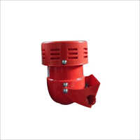 Industrial Motor Siren - Metal & Plastic, Red Color | 220v/110v/24v/12v Input Power, Easy Installation, Energy Efficient, Durable