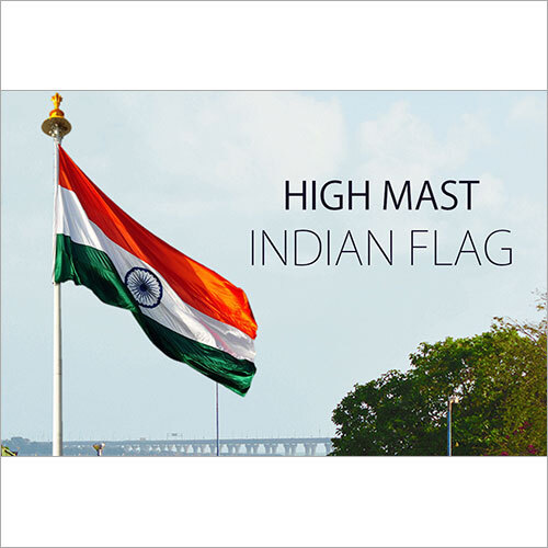 High Mast Indian Flag