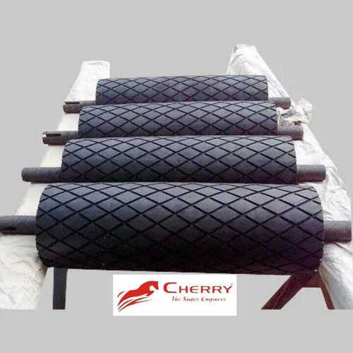 RUBBER LAGGING DRUM PULLEY