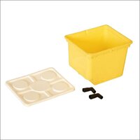 Plastic Dutch Bucket With Lid for Hydroponic