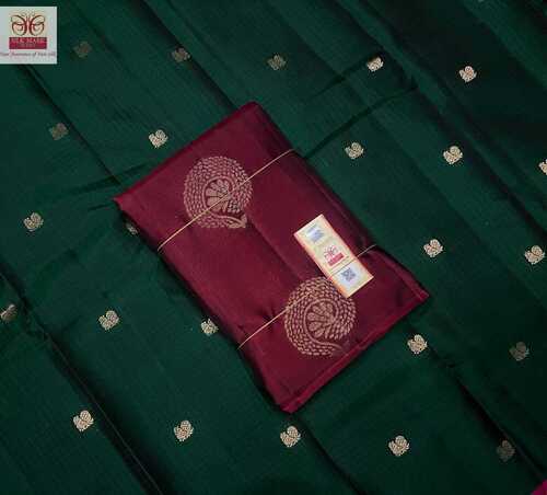 KANJIVARAM SOFT SILK HANDLOOM RICH BUTTA