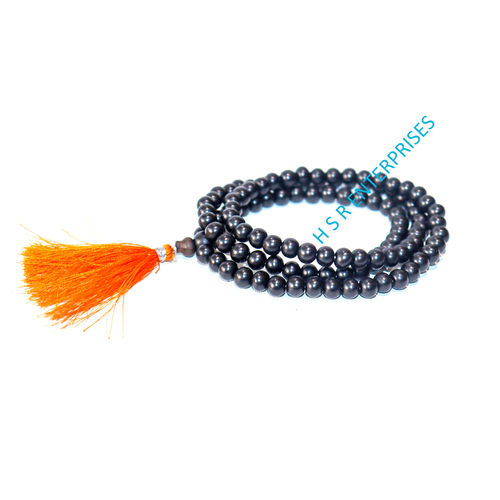 Ebony Black Wood Mala Karungali Malai 8 mm