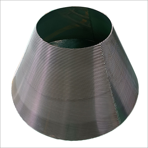 Wedge SS Wire Screen Basket
