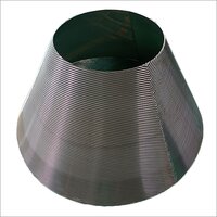 Wedge SS Wire Screen Basket