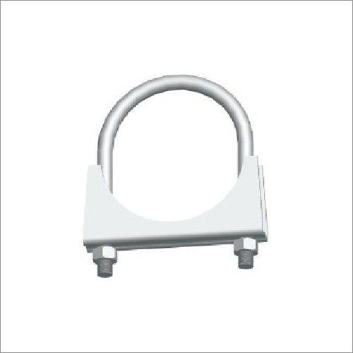 Silver Universal Exhaust Pipe Clamps