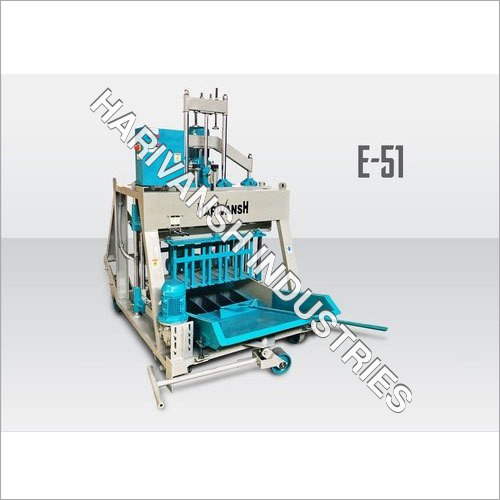 High Durability E 51 Block Making Machine