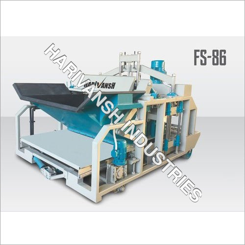 FS 86 Concrete Block Making Machine - Premium Quality Components, High Durability, Automatic Operation