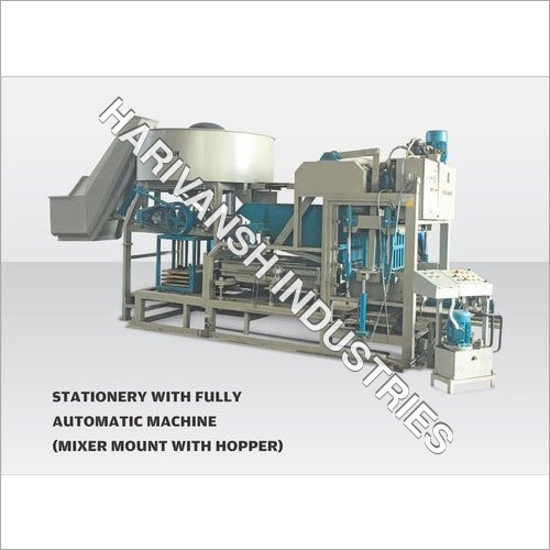 Fully Automatic Mixer Mount With Hopper Machine Power Source: Electricity