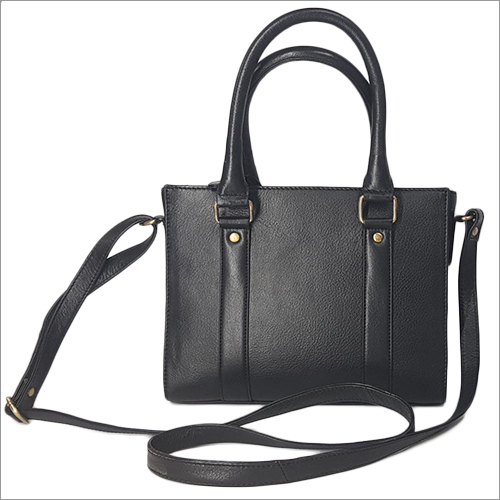 Ladies Black Leather Bag