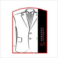 Transparent Coat Cover - Plastic Material, Varied Sizes Available, Transparent Design, Red Fabric Strap For Enhanced Tear Resistance