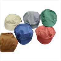 Mens Plain Caps - Cotton, Multicolor | Comfortable, Breathable, Sweat Absorbent, Skin-friendly & Washable For Summer Protection