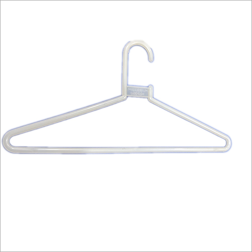 White Plastic Garment Hanger
