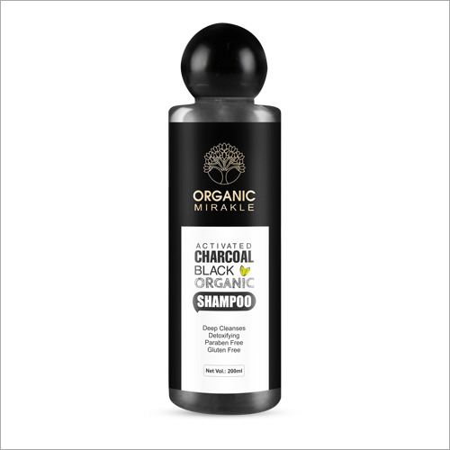 Activated Charcoal Black Organic Shampoo