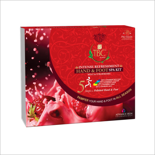 Intensive Refreshment Mint and Strawberry Hand andFoot Spa Kit