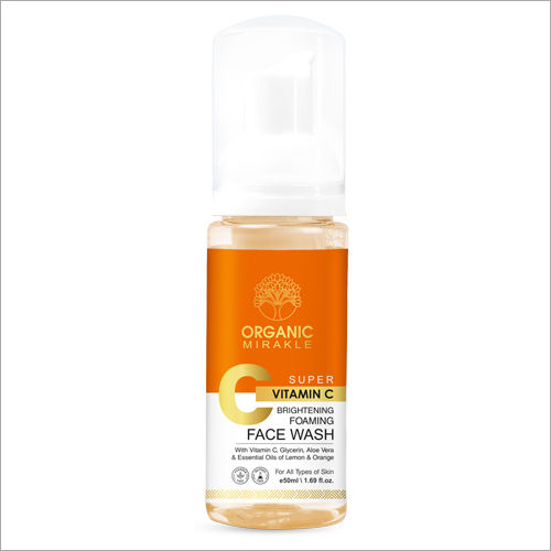 Vitamin C Brightening Foaming Face Wash 100% Safe