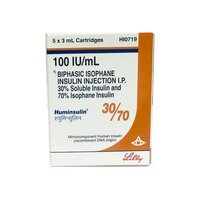 Huminsulin (Human Insulin/Soluble Insulin- Insulin Isophane/NPH) 30/70 100IU/ml Cartridge 3ml