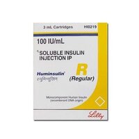Huminsulin R (Human insulin) 100IU Cartridge