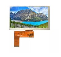 High resolution 800x480 TFT LCD display 7 inch LCD 40pin with 24-bit RGB interface