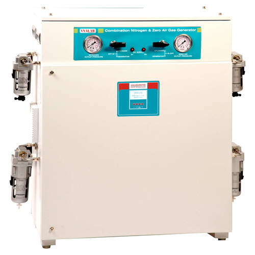 Nitrogen - Zero Air Combination Gas Generator (Without Air Compressor) - Model : Nza-2300. - Accuracy: Accuracy: Output Purity Up To 99.99%