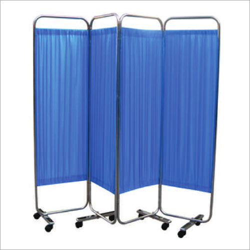 Adjustable Height 4 Fold Bed Side Screen