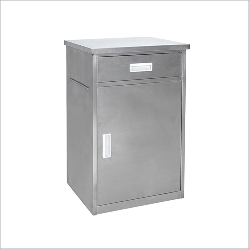 Stainless Steel Hospital Bed Side Locker