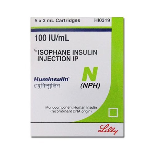 Huminsulin N (Insulin Isophane) 100IU/ml Cartridge