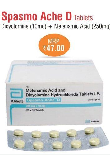 Mefenamic acid And Dicyclomine Tablets