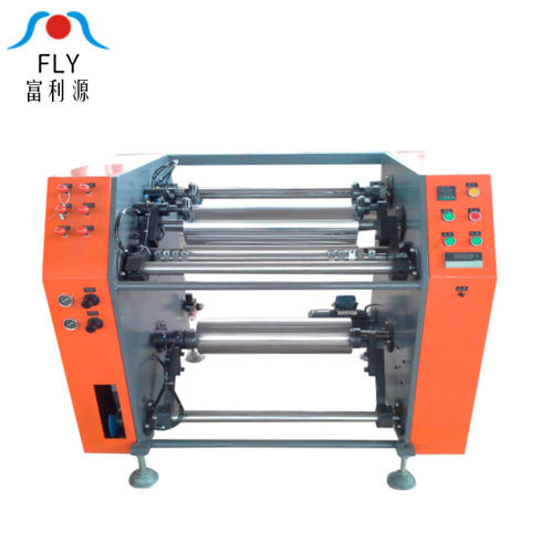 FLY stretch film slitter rewinder machine