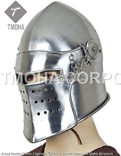 Iron Medieval Armor Helmet Helmet Knight Helmet Crusader Helmet Ancient Helmet Bassinet Helmet Ah0152