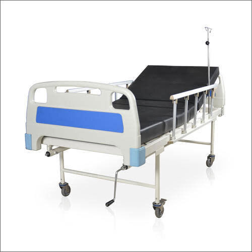 Hospital Bed With 4 Wheel Design: Frame