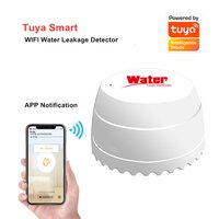 Smart Water Leak Detector Sensor Wireless WIFI Tuya Alarm System Home Security