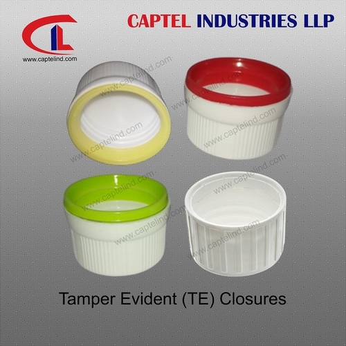Tamper Evident (TE) Closures By CAPTEL INDUSTRIES LLP