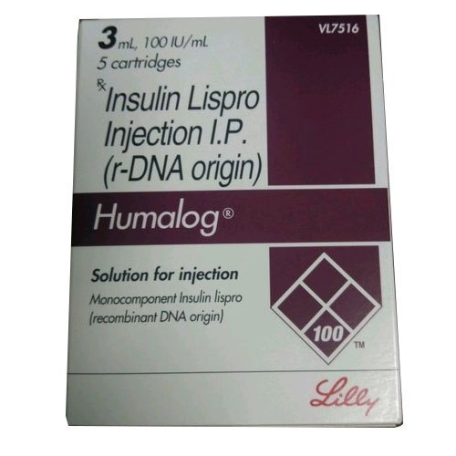 Humalog (Insulin Lispro) 100IU/ml Solution for Injection