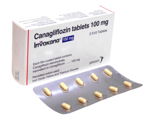 Invokana (Canagliflozin) 100Mg Tablets General Medicines