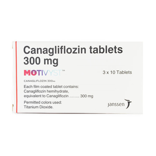 Motivyst (Canagliflozin) 300mg Tablets