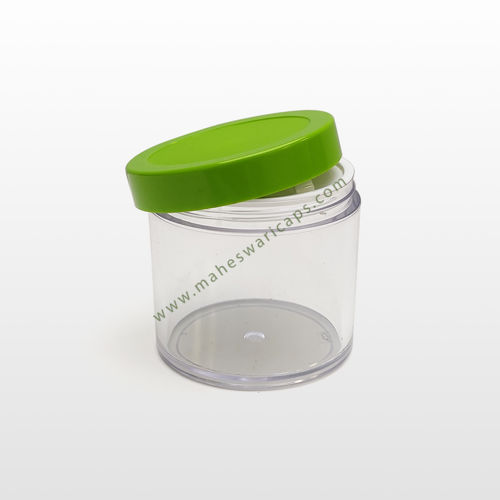 Acrylic Transparent Cosmetic Cream Jar 100GM