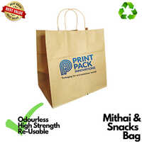 Sweets and Snacks Paper Bag