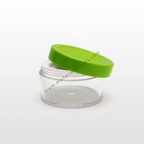 Cosmetic Cream Jar Transparent 50gm