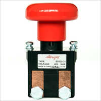 Black Emergency Battery Disconnect Switch