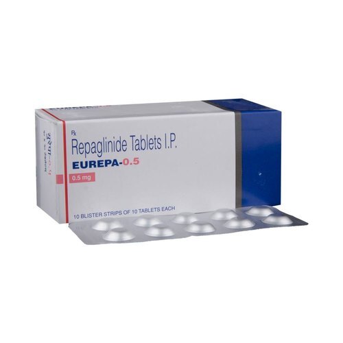 Eurepa (Repaglinide ) 0.5Mg Tablets General Medicines
