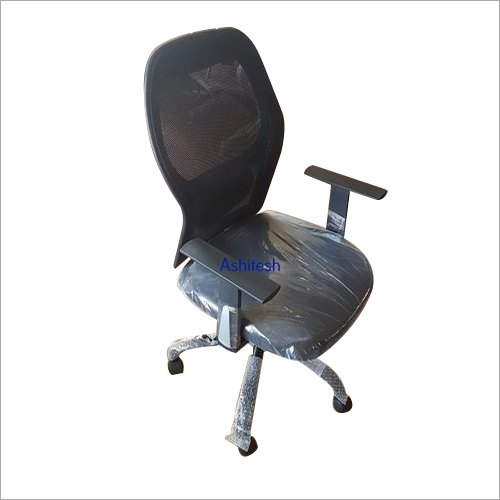Netted Back Revolving Computer Chair